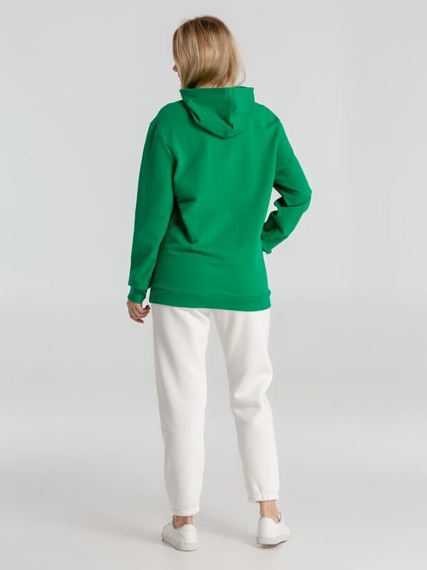 Толстовка с капюшоном унисекс Hoodie, зеленая арт.WU03W520
