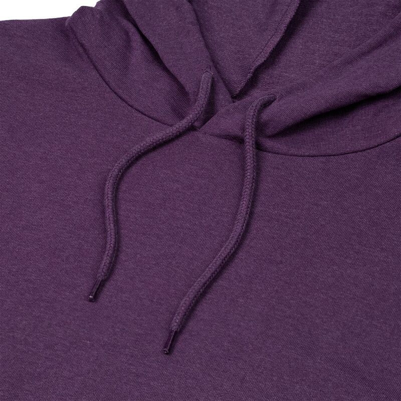 Толстовка с капюшоном унисекс Hoodie, фиолетовый меланж арт.WU03W616