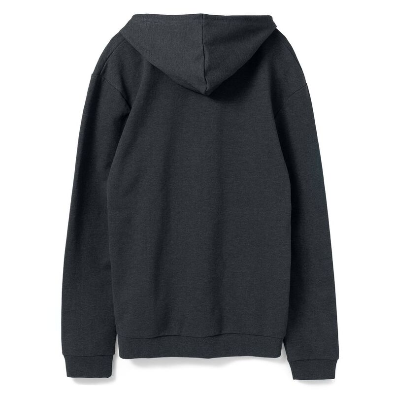 Толстовка с капюшоном унисекс Hoodie, темно-серая арт.WU03W669