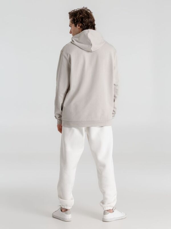 Толстовка с капюшоном унисекс Hoodie, дымчато-серая арт.WU03W672