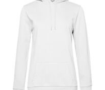 Толстовка с капюшоном женская Hoodie, белая арт.WW04W001