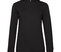 Толстовка с капюшоном женская Hoodie, черная арт.WW04W005