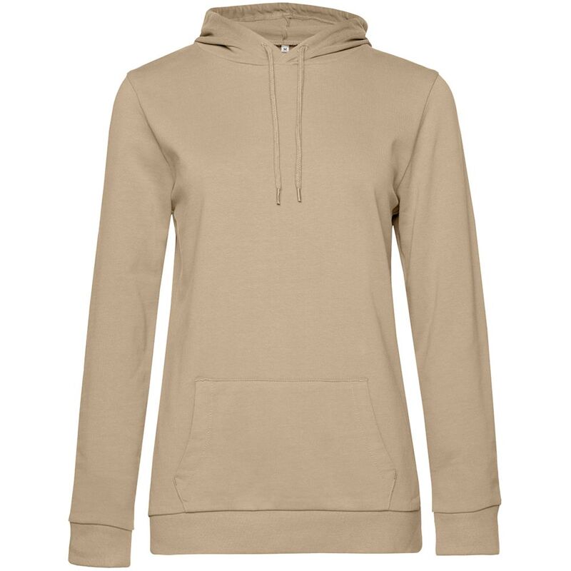 Толстовка с капюшоном женская Hoodie, бежевая арт.WW04W123