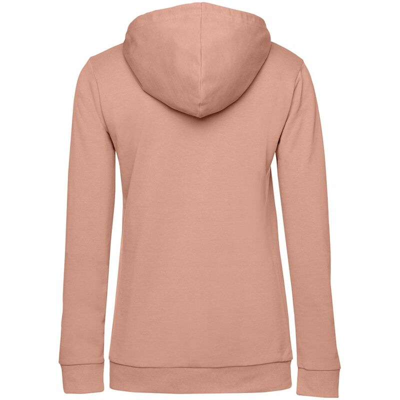 Толстовка с капюшоном женская Hoodie, бежевая (nude) арт.WW04W307