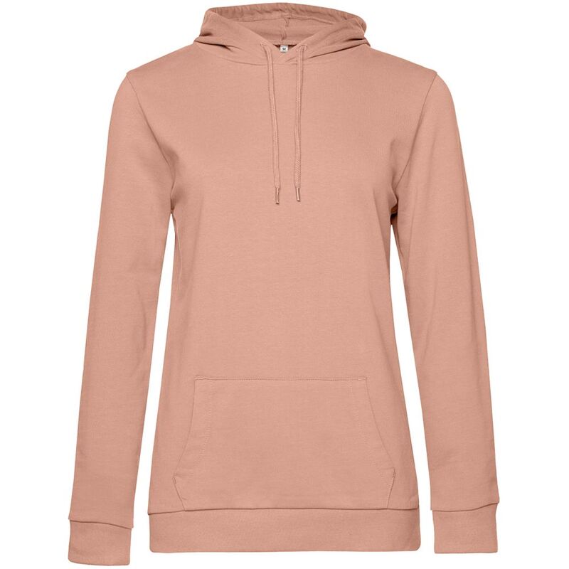 Толстовка с капюшоном женская Hoodie, бежевая (nude) арт.WW04W307