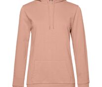 Толстовка с капюшоном женская Hoodie, бежевая (nude) арт.WW04W307