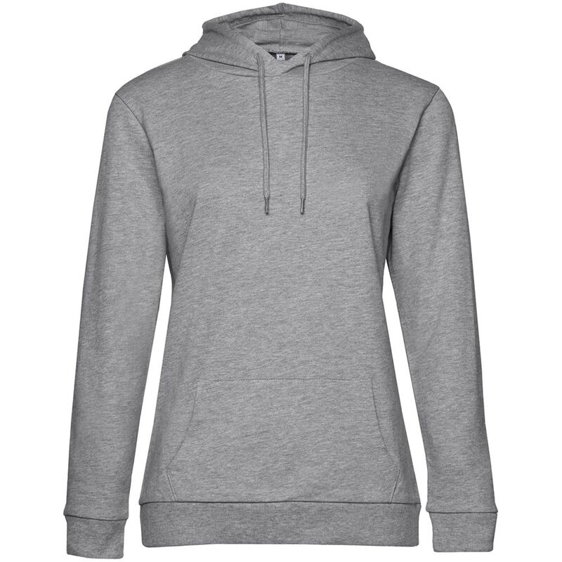 Толстовка с капюшоном женская Hoodie, серый меланж арт.WW04W610