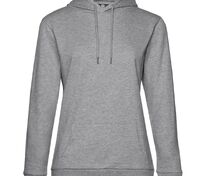Толстовка с капюшоном женская Hoodie, серый меланж арт.WW04W610