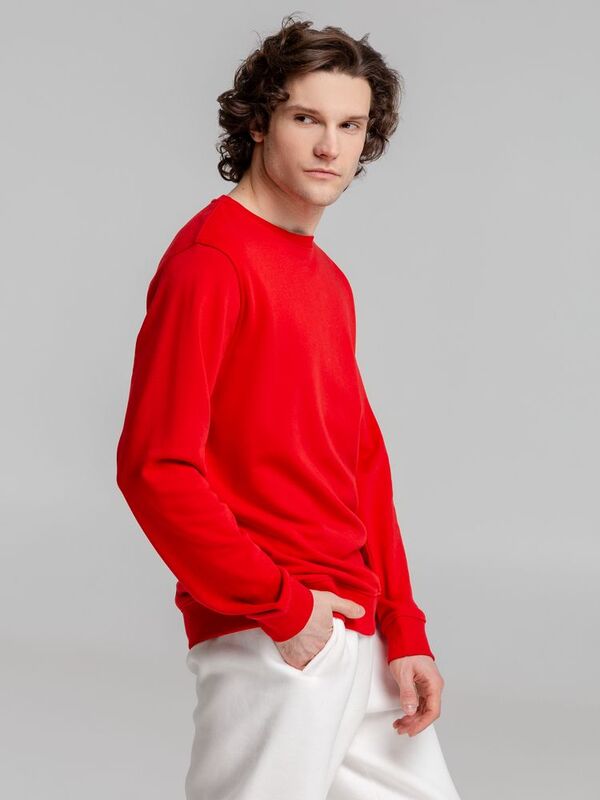 Свитшот унисекс BNC Inspire (Organic), красный арт.WU31B004