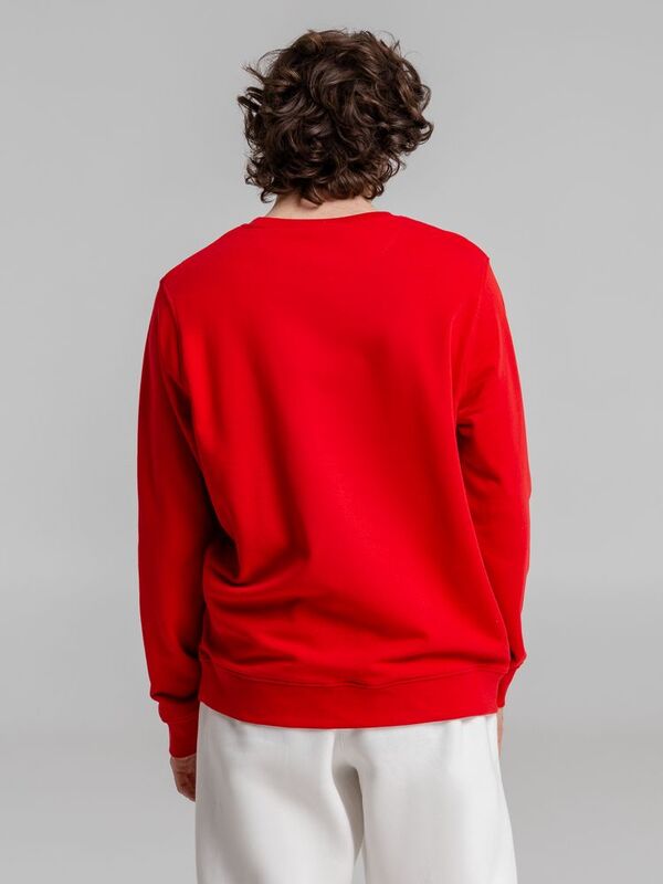 Свитшот унисекс BNC Inspire (Organic), красный арт.WU31B004
