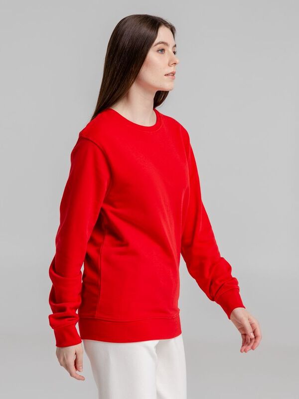 Свитшот унисекс BNC Inspire (Organic), красный арт.WU31B004