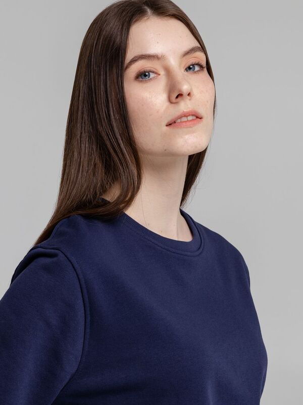 Свитшот унисекс BNC Inspire (Organic), темно-синий арт.WU31B006