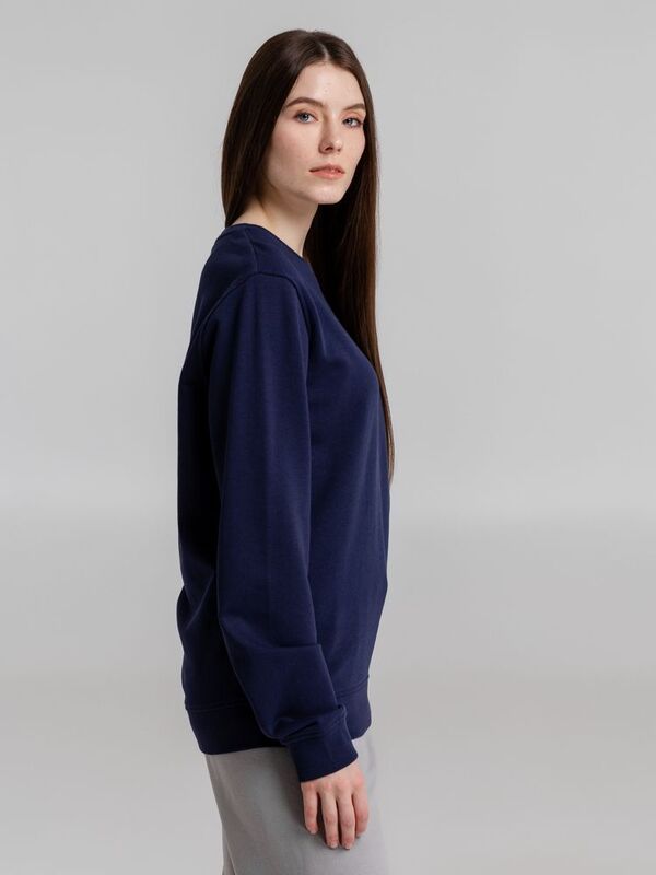 Свитшот унисекс BNC Inspire (Organic), темно-синий арт.WU31B006