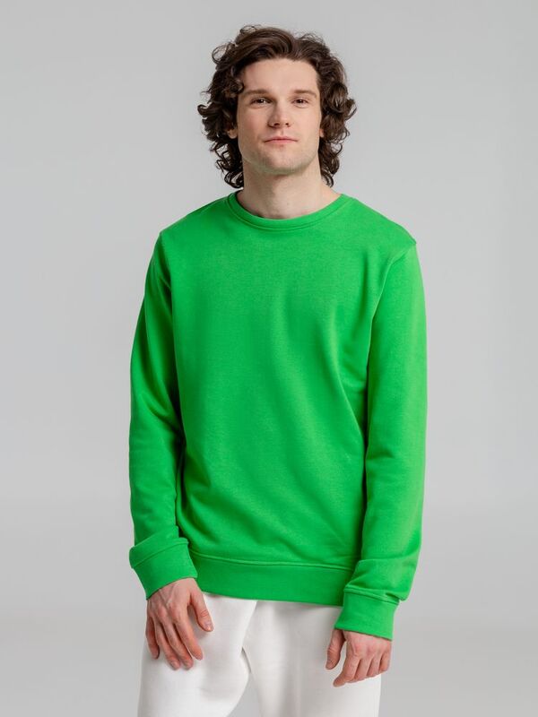 Свитшот унисекс BNC Inspire (Organic), зеленый арт.WU31B515