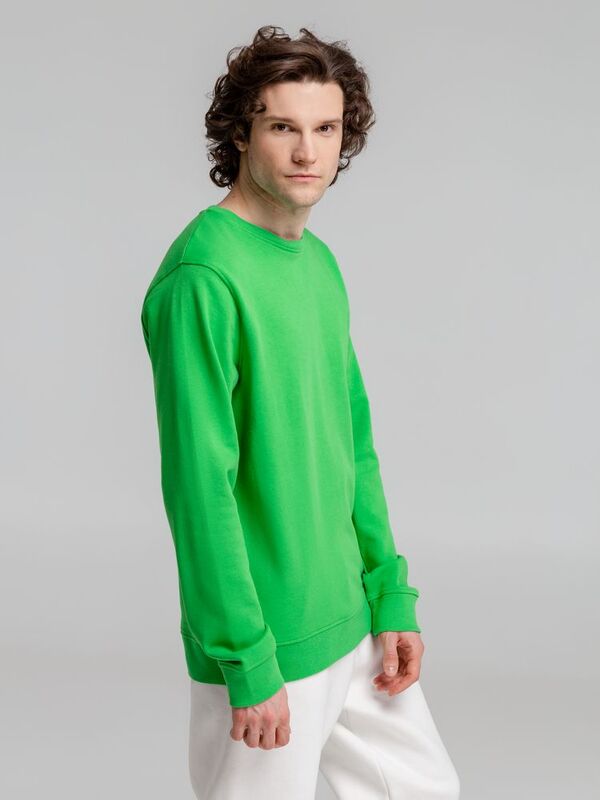 Свитшот унисекс BNC Inspire (Organic), зеленый арт.WU31B515