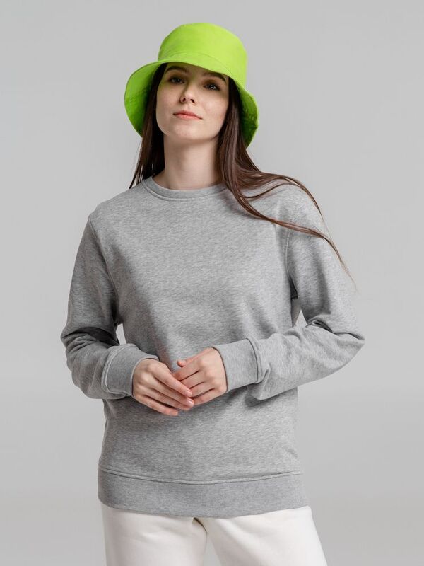 Свитшот унисекс BNC Inspire (Organic), серый меланж арт.WU31B610