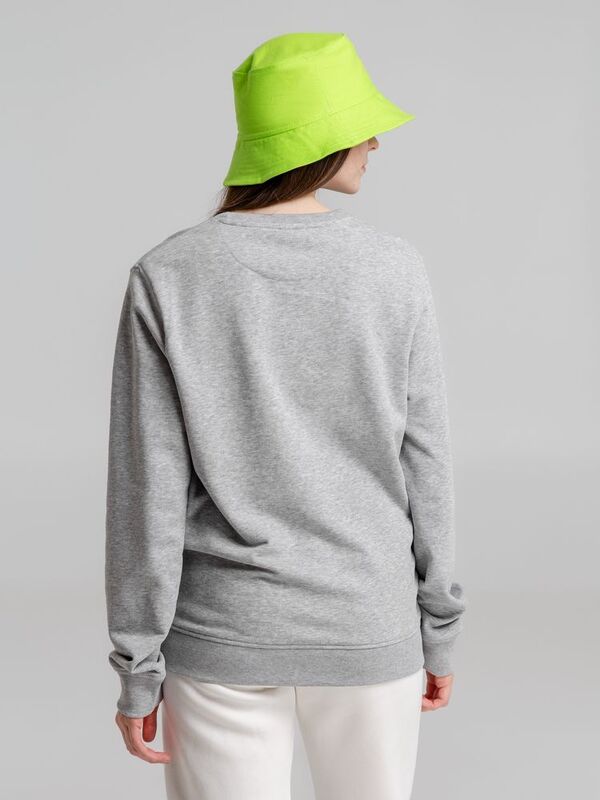 Свитшот унисекс BNC Inspire (Organic), серый меланж арт.WU31B610