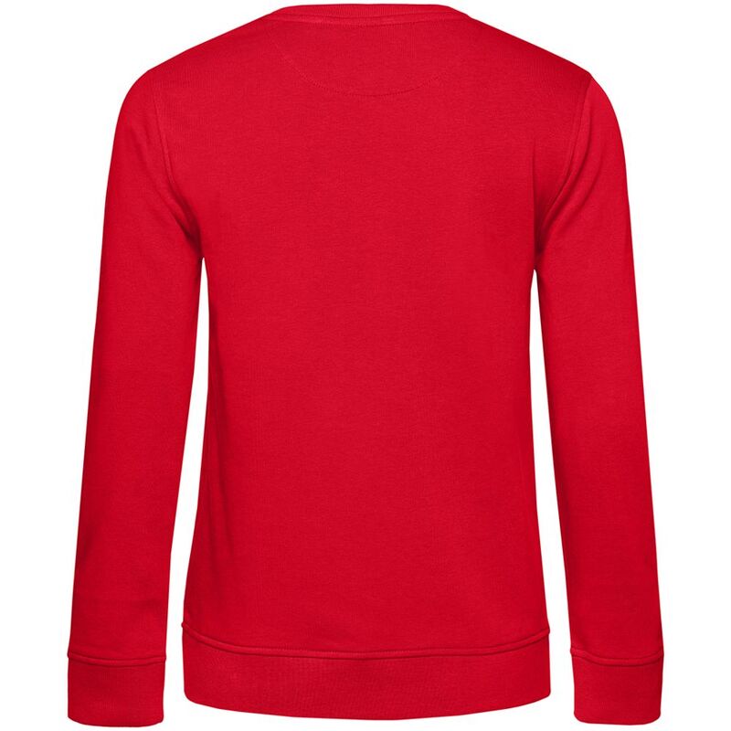 Свитшот женский BNC Inspire (Organic), красный арт.WW32B004