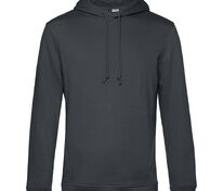 Толстовка с капюшоном унисекс BNC Inspire (Organic), темно-серая арт.WU33B669