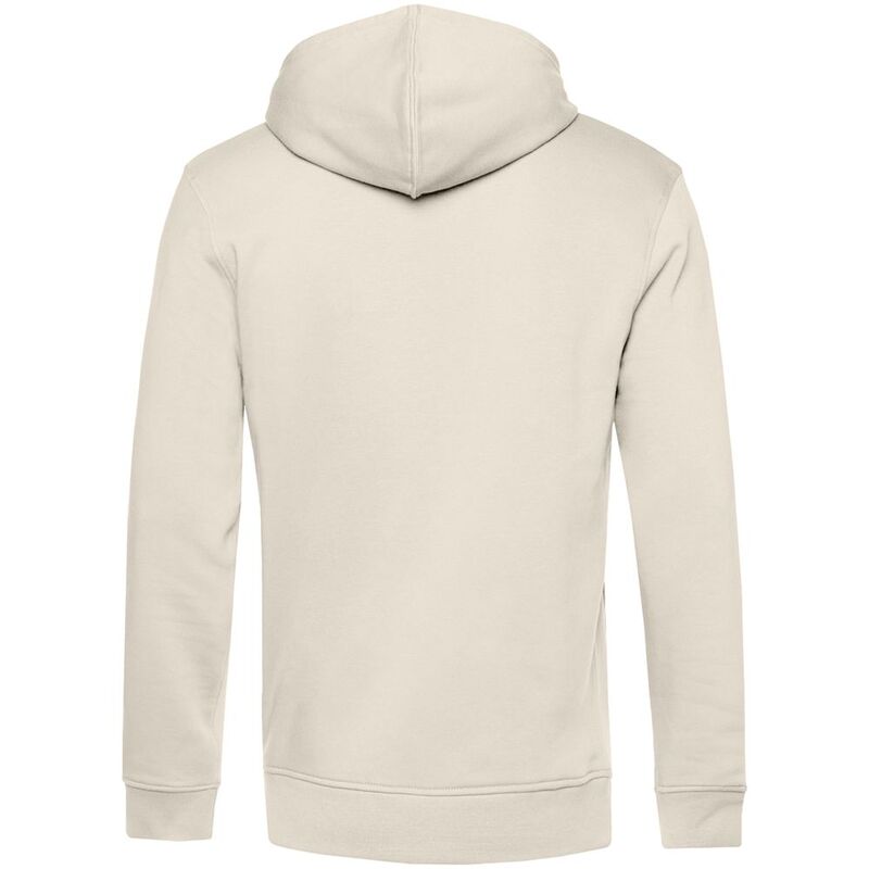 Толстовка на молнии с капюшоном унисекс BNC Inspire (Organic), молочно-белая арт.WU35B101