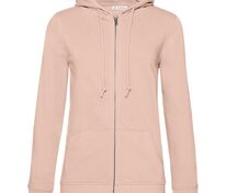 Толстовка на молнии с капюшоном женская BNC Inspire (Organic), розовая арт.WW36B306