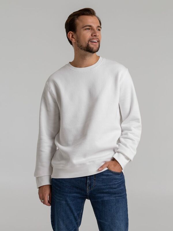 Свитшот унисекс King, белый арт.WU01K001