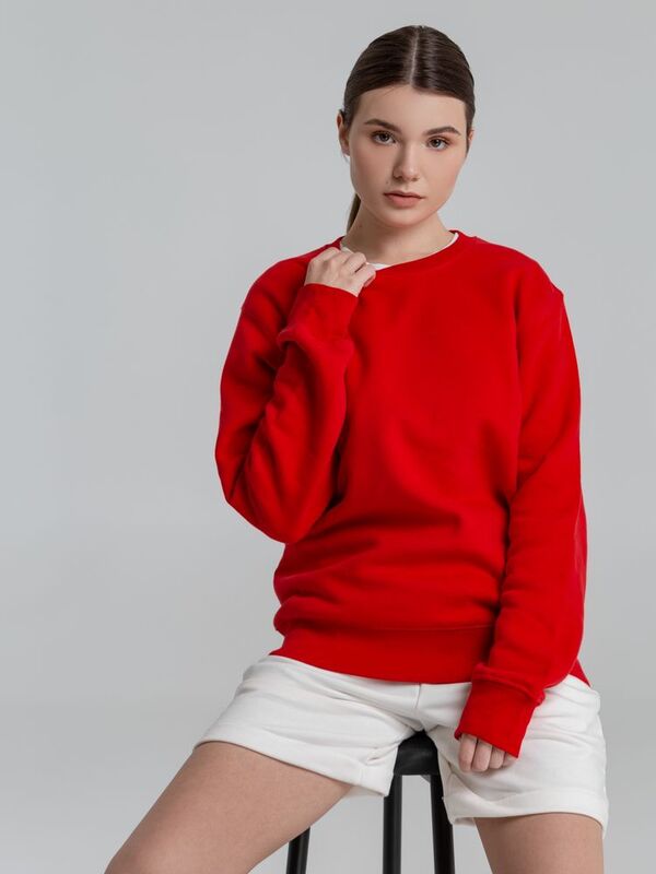 Свитшот унисекс King, красный арт.WU01K004