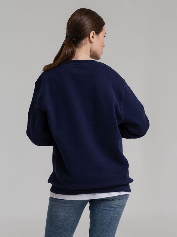 Свитшот унисекс King, темно-синий арт.WU01K006