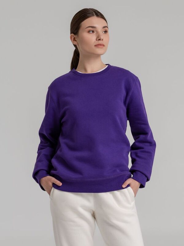 Свитшот унисекс King, фиолетовый арт.WU01K351