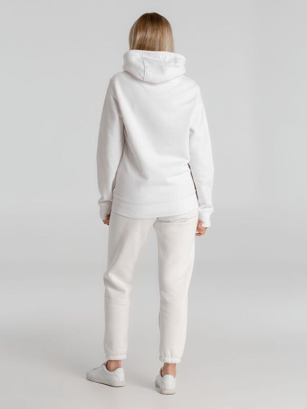 Толстовка с капюшоном унисекс King, белая арт.WU02K001