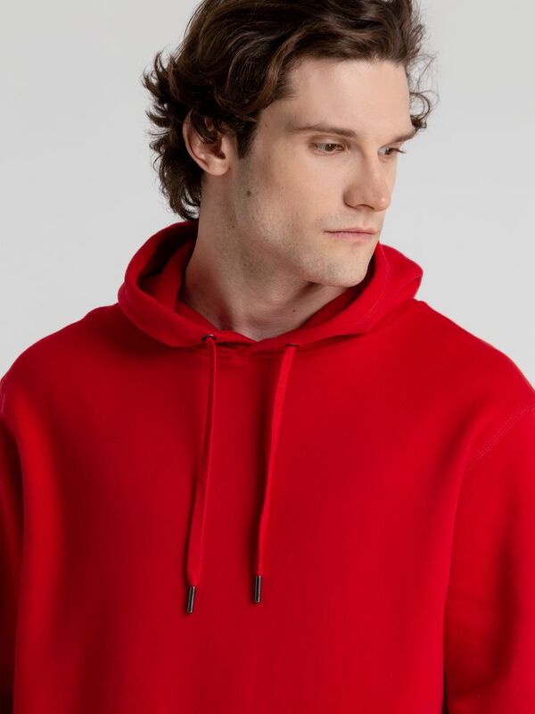 Толстовка с капюшоном унисекс King, красная арт.WU02K004