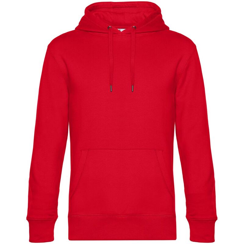 Толстовка с капюшоном унисекс King, красная арт.WU02K004