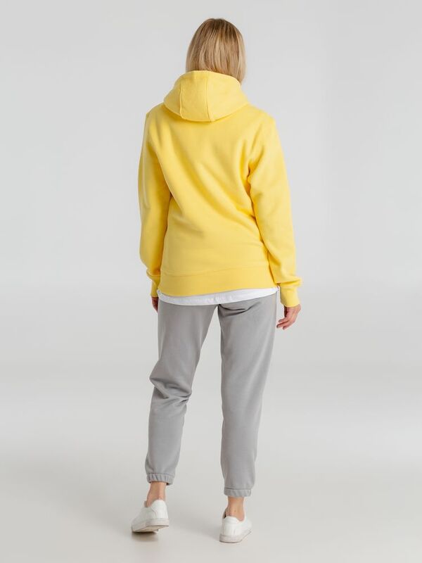 Толстовка с капюшоном унисекс King, желтая арт.WU02K205