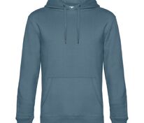 Толстовка с капюшоном унисекс King, серо-синяя арт.WU02K461