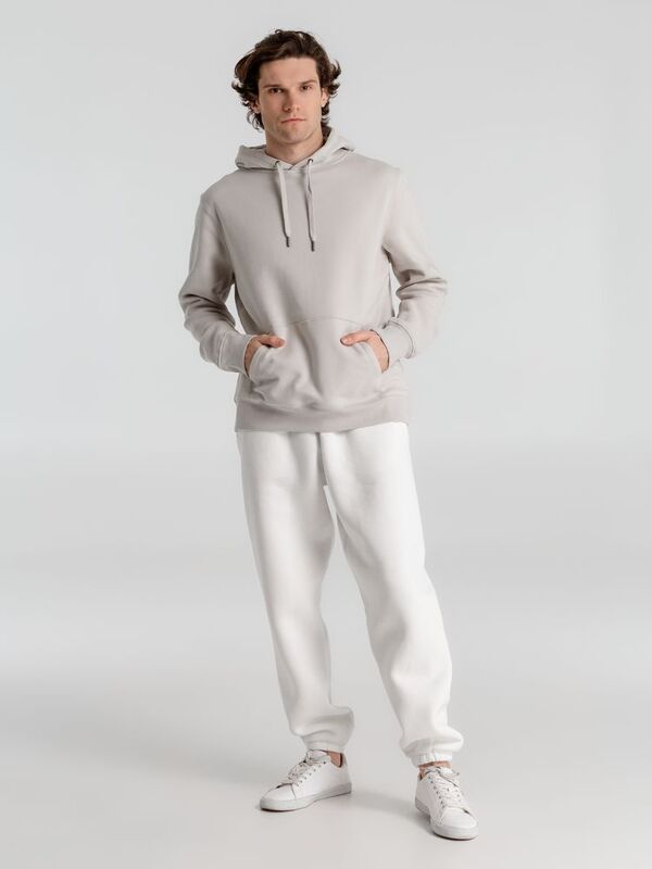 Толстовка с капюшоном унисекс King, дымчато-серая арт.WU02K672