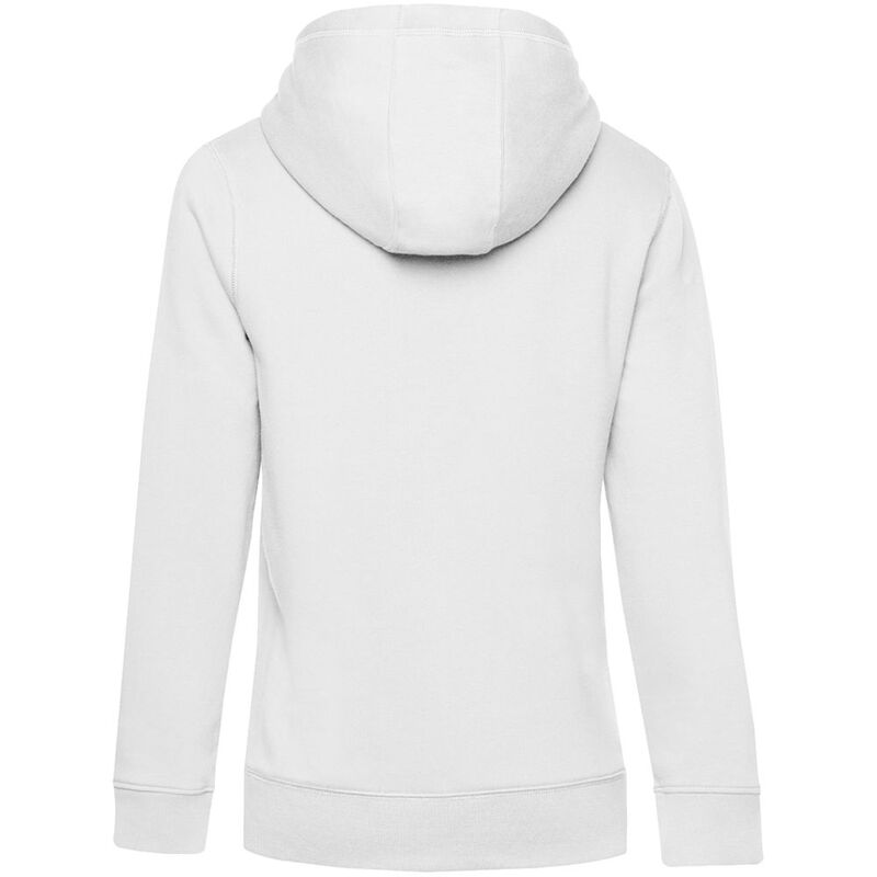 Толстовка с капюшоном женская Queen, белая арт.WW02Q001