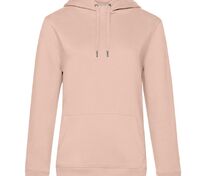 Толстовка с капюшоном женская Queen, розовая арт.WW02Q306