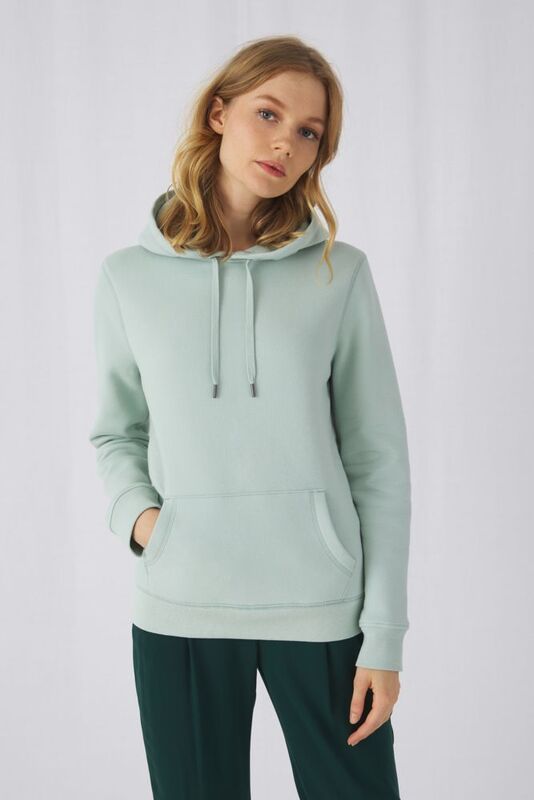 Толстовка с капюшоном женская Queen, ярко-синяя арт.WW02Q453