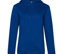 Толстовка с капюшоном женская Queen, ярко-синяя арт.WW02Q453