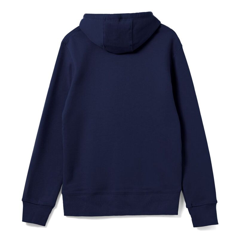 Толстовка на молнии с капюшоном унисекс King, темно-синяя арт.WU03K006