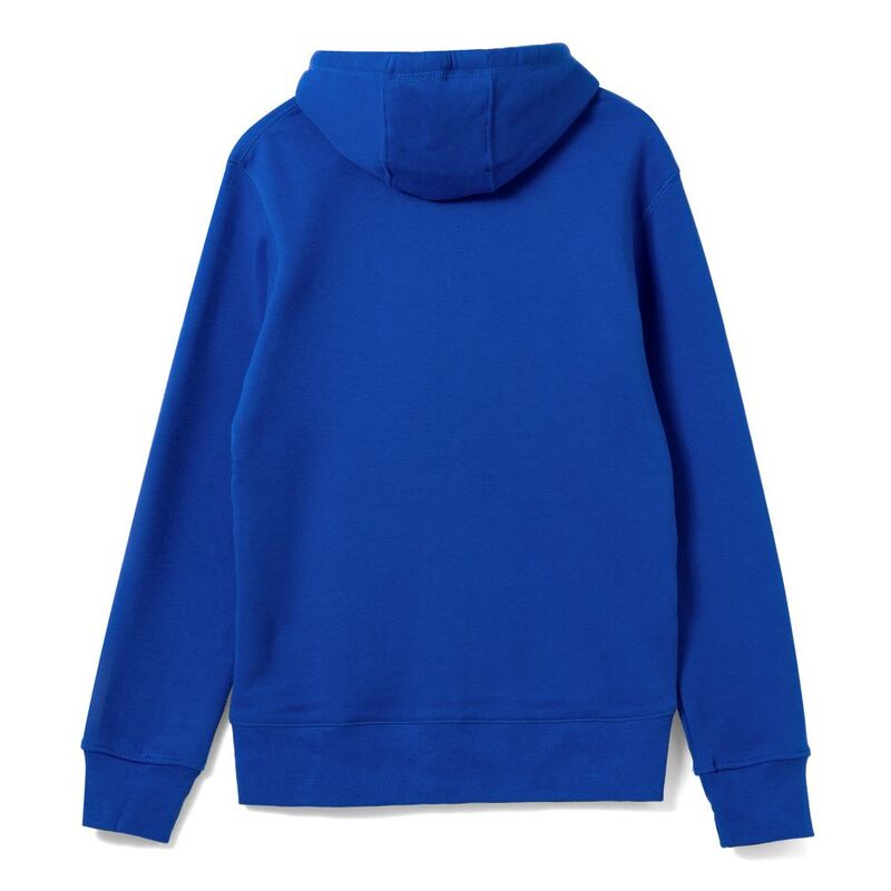 Толстовка на молнии с капюшоном унисекс King, ярко-синяя арт.WU03K453