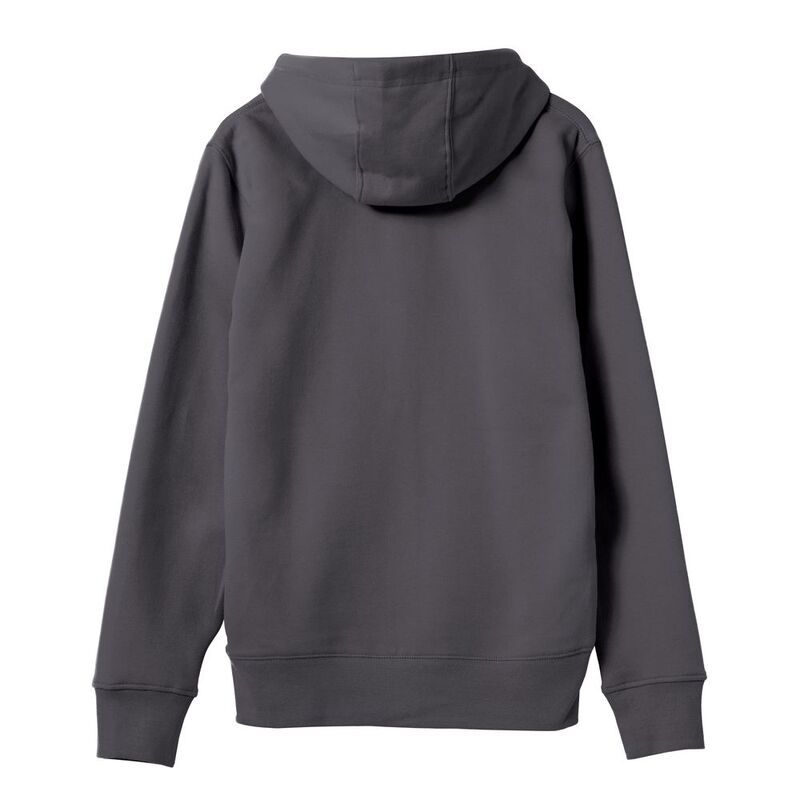 Толстовка на молнии с капюшоном унисекс King, темно-серая арт.WU03K669