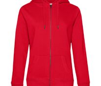 Толстовка на молнии с капюшоном женская Queen, красная арт.WW03Q004