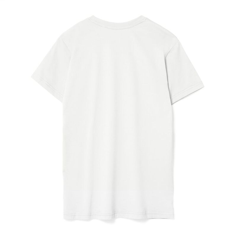 Футболка унисекс T-Bolka 160, белая (теплый оттенок) арт.6140.61