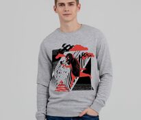 Свитшот &laquo;Преодолень&raquo;, серый меланж арт.70759.11