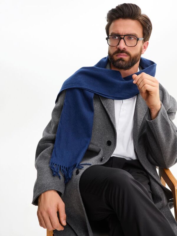 Шарф Noble, ярко-синий арт.15898.42