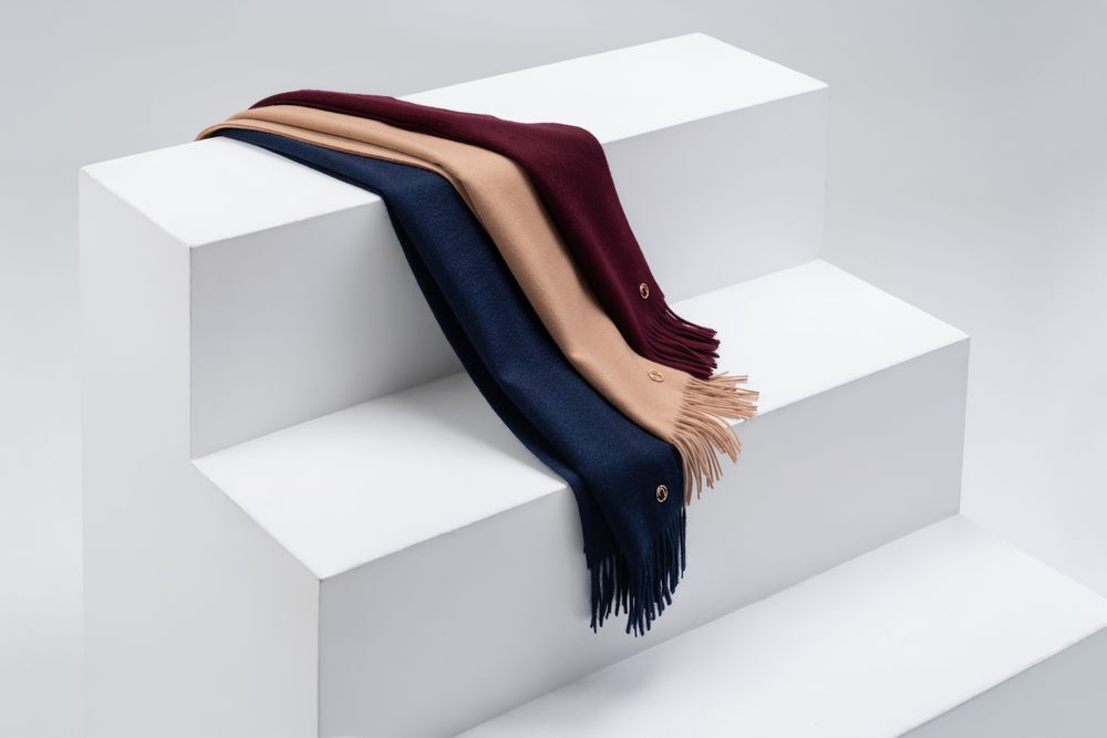 Шарф Noble, ярко-синий арт.15898.42