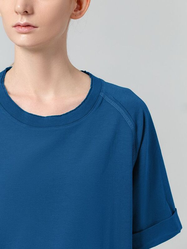 Футболка унисекс Vozduh 1.0, синяя арт.12184.44