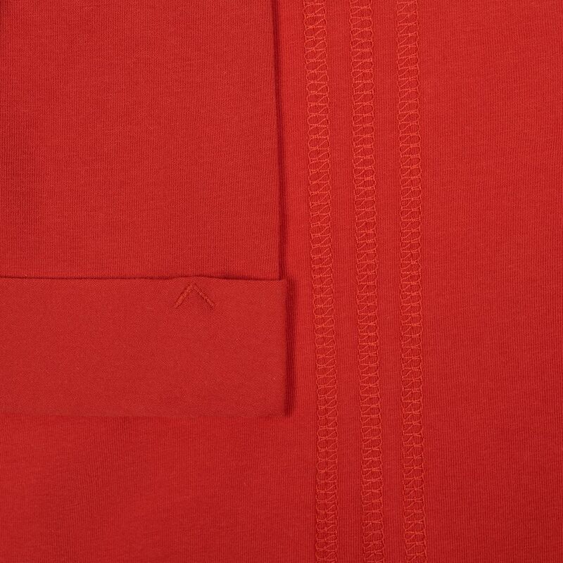 Футболка унисекс Vozduh 1.0, красная арт.12184.55