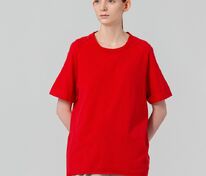 Футболка унисекс Vozduh 1.0, красная арт.12184.55